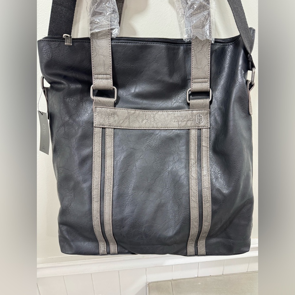 Buffalo David Bitton Black and Gray Bag